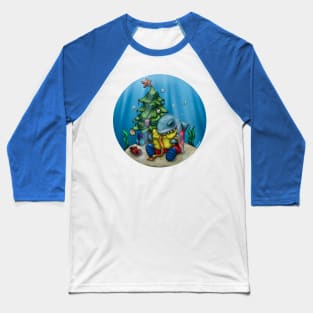 UNDER THE SEA CHRISTMAS Baseball T-Shirt